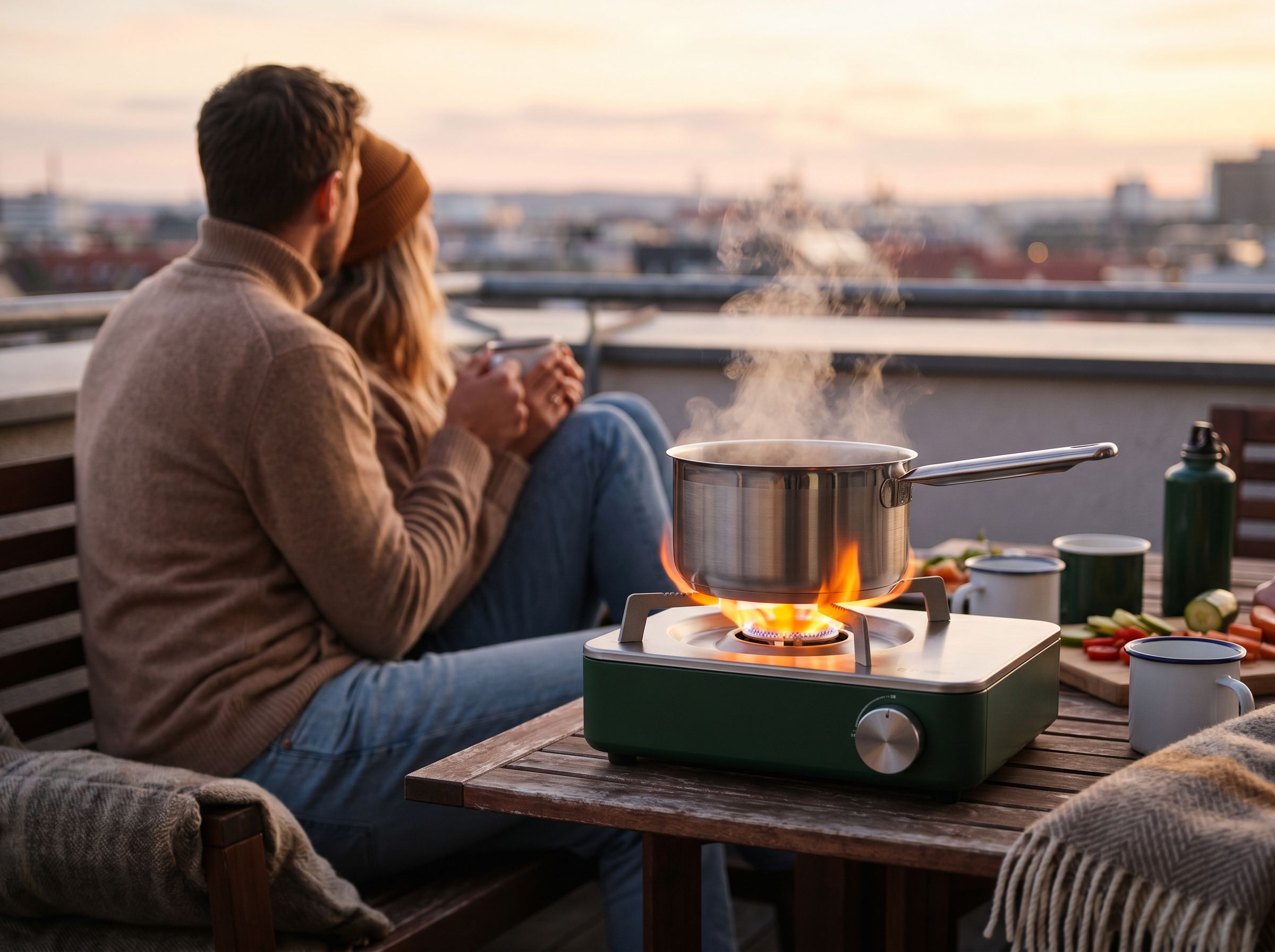 Quel est le meilleur rechaud pour cuisiner un repas complet en exterieur